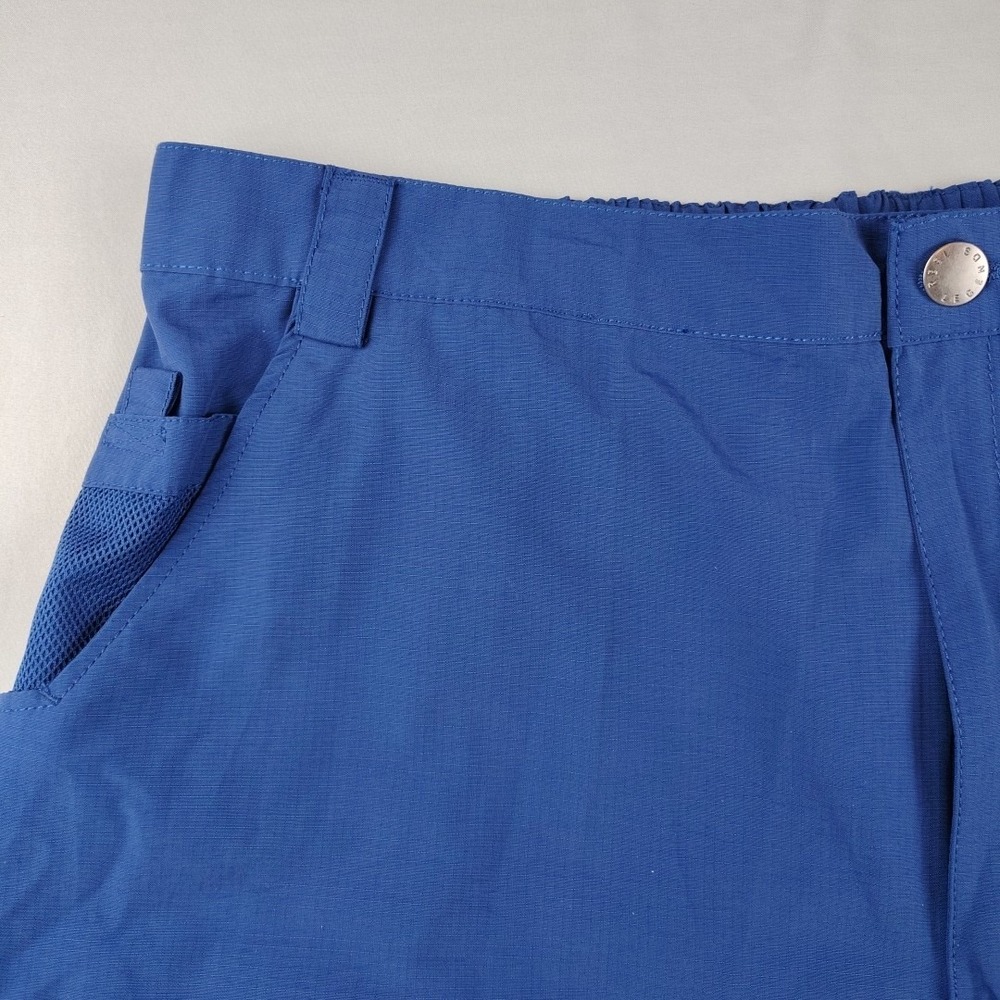 Reel Legends Tarpon Performance Shorts Mens XL Blue 7.5" Inseam Lightweight - Picture 3 of 16